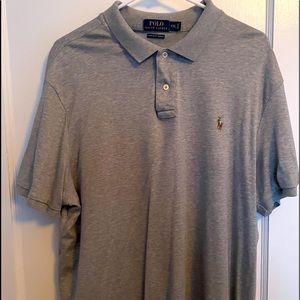 Gray Polo Golf Shirt MINT COND
